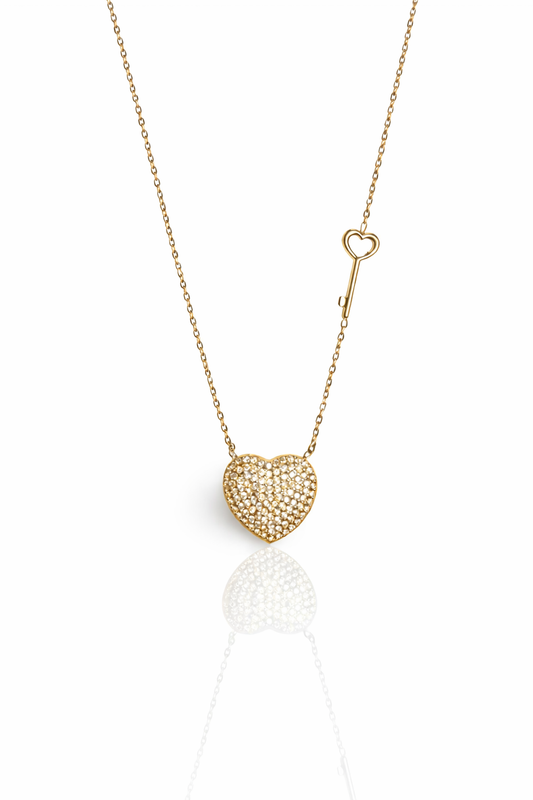 Collana Heart Key