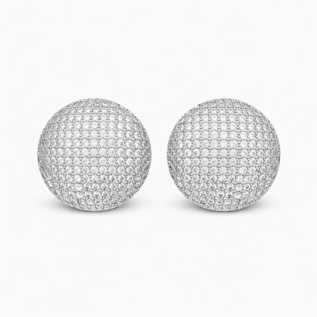 Orecchini Clip Pavé