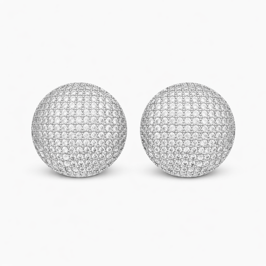 Orecchini Clip Pavé